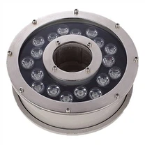 Laminaarisuihkulähteen led-valorengassarja
