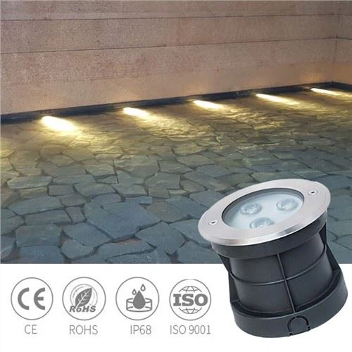 Led maanalainen valo 3w